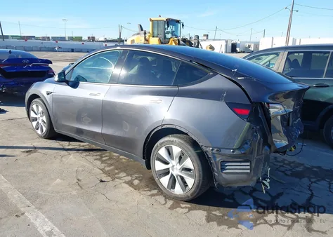 2021 Tesla Model Y Long Range Dual Motor All-Wheel Drive из США, поврежденный, VIN 5YJYGDEE3MF161606